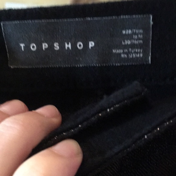 🖤 Topshop Sparkle Pants - Picture 4 of 5